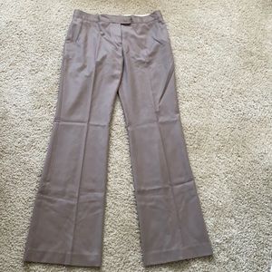 Stella McCartney Tan Taupe Flared Low Rise Pants 42